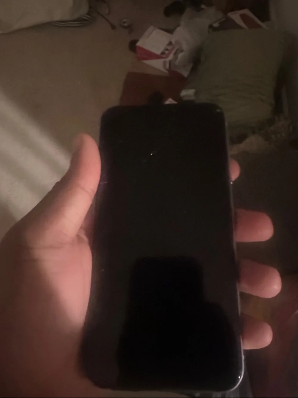 Apple iPhone Black Front Screen